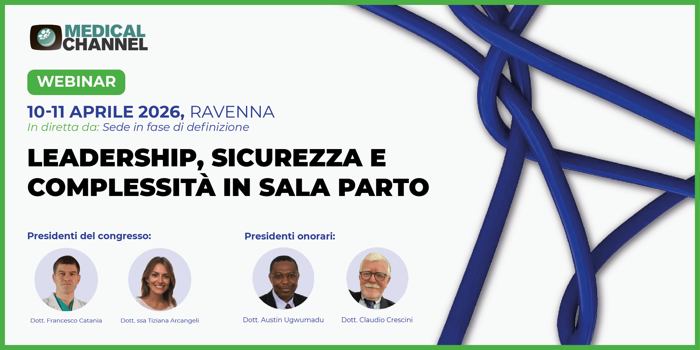 LEADERSHIP, SICUREZZA E COMPLESSITÀ IN SALA PARTO - WEBINAR